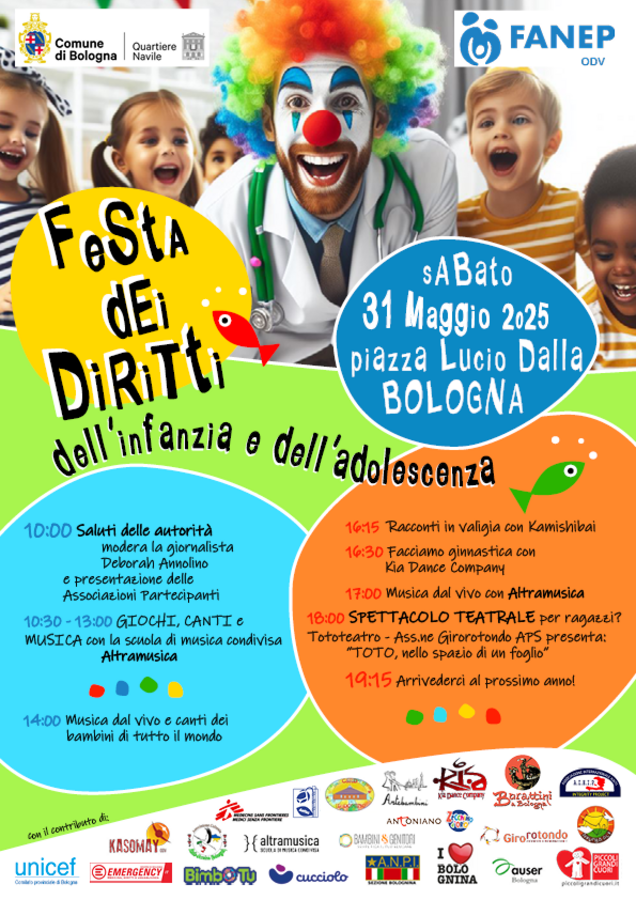 La locandina con tutte le informazioni